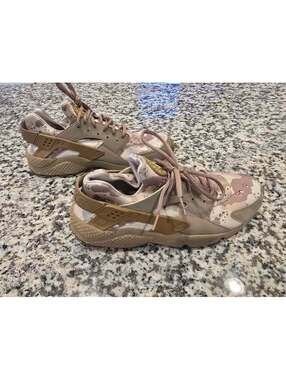 Nike Air Huarache Run Desert Camo Men's Size 12